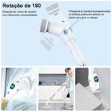 ESCOVA DE LIMPEZA ELÉTRICA MULTIFUNCIONAL