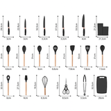 Kit Culinário Supreme – Um conjunto premium para cozinhas organizadas.