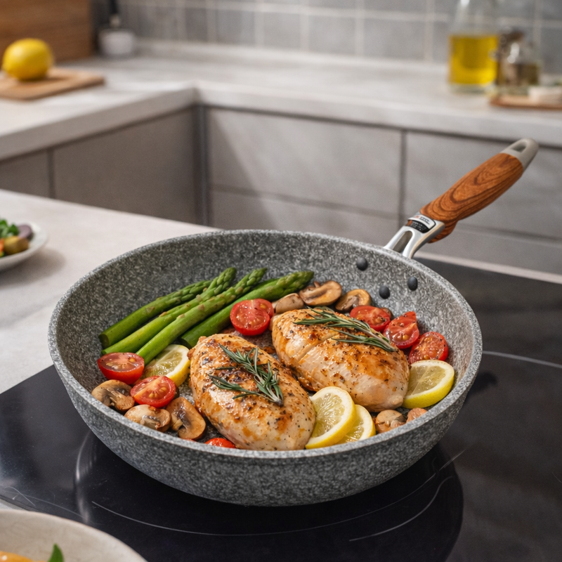 frigideira antiaderente
frigideira
receita fácil
frigideira boa
