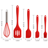 Kit de Utensílios de Silicone – 5 Peças