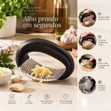 Espremedor de Alho em Aço Inox