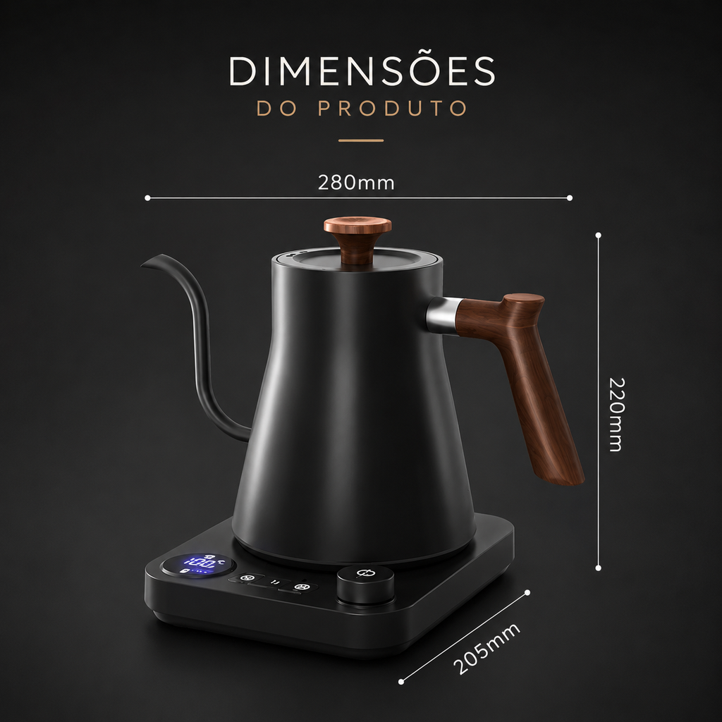 Chaleira Barista Bico de Ganso