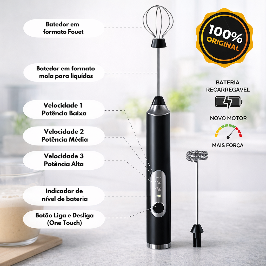 Mixer Misturador de Bebidas Premium