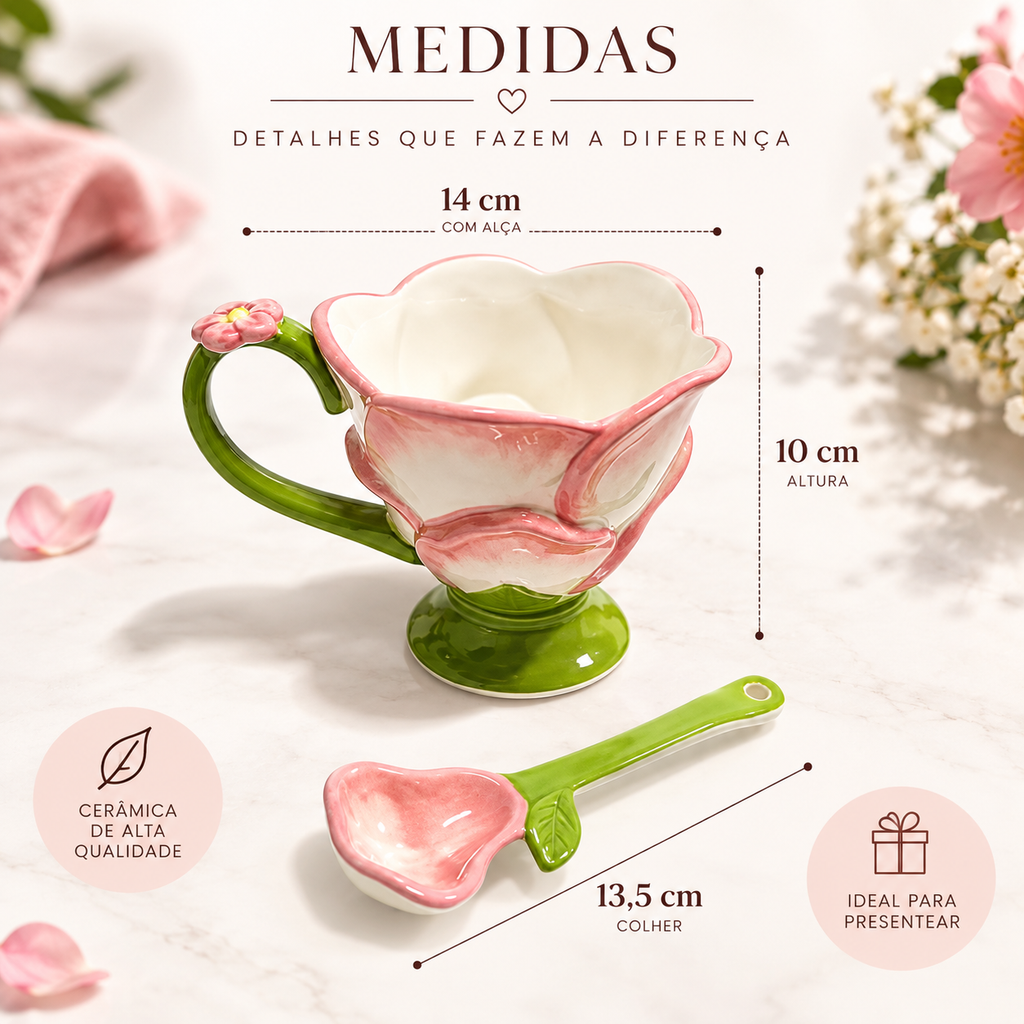 XÍCARA JARDIM ENCANTADO