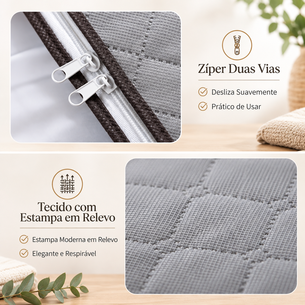 ORGANIZABOX™ - Saco Organizador Multiuso Dobrável