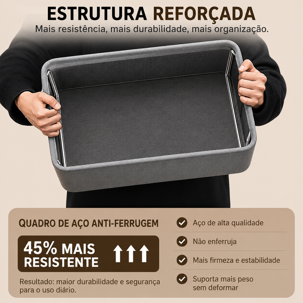 CAIXA ORGANIZADORA DOBRÁVEL