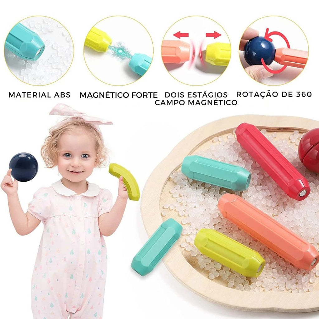 BLOCOS MAGNÉTICOS MONTESSORI