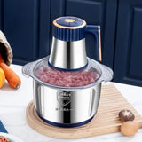 SteelMix Pro - Liquidificador Multifuncional 5L em Aço Inoxidável é 2 em 1