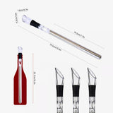 WineChill 3 em 1 - Vara de resfriamento de vinho multifuncional