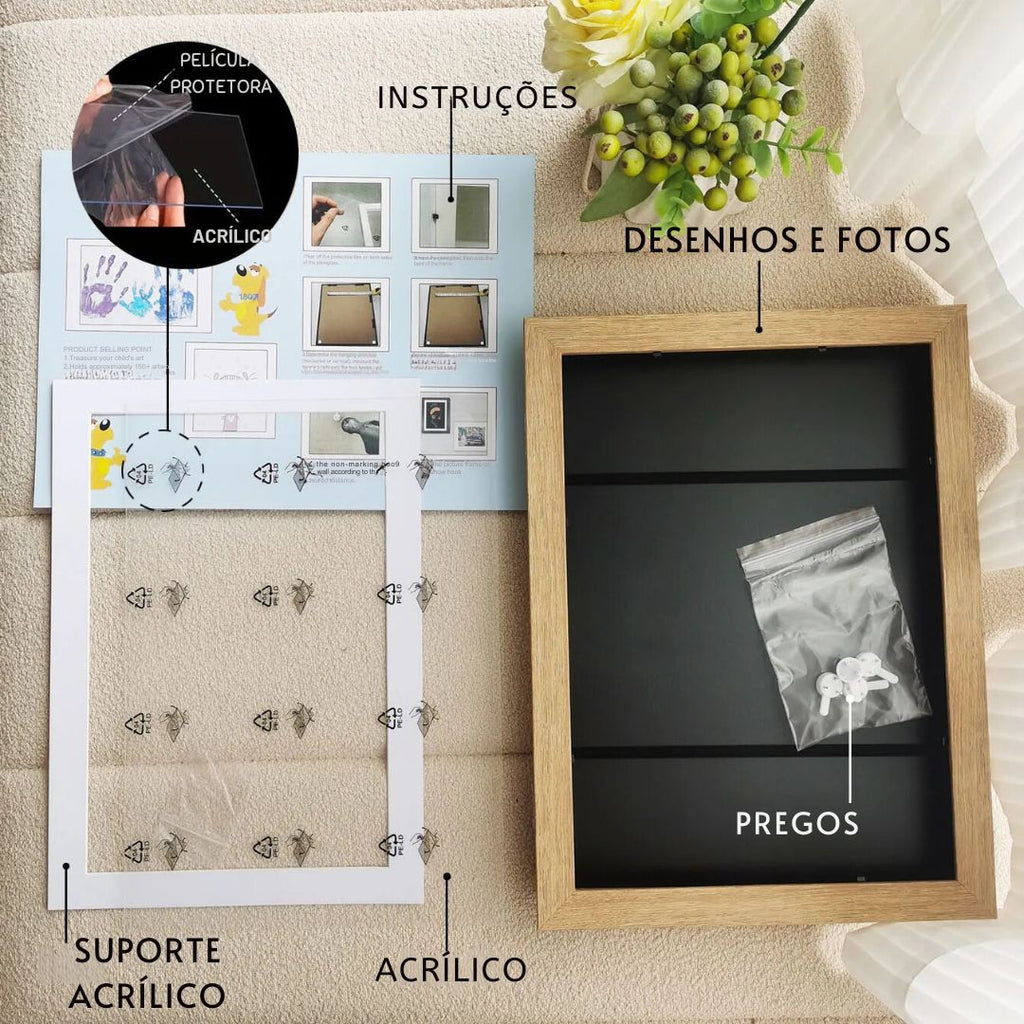 QUADRO CRIATIVO PARA DESENHOS