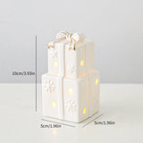 Encanto de Natal - Enfeite Luminoso em Cerâmica com LED