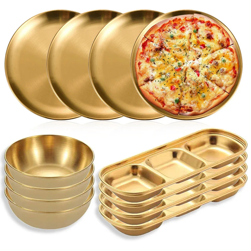 Aurum Gourmet - Conjunto completo com 12 peças