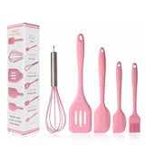 Kit de Utensílios de Silicone – 5 Peças