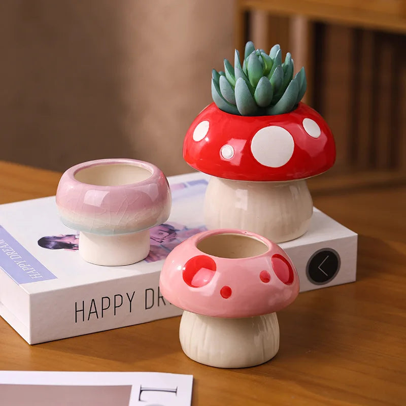 Vaso Hidropônico de Cogumelo