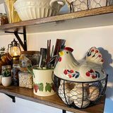 Galinha Farmhouse com Tampa