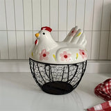 Galinha Farmhouse com Tampa