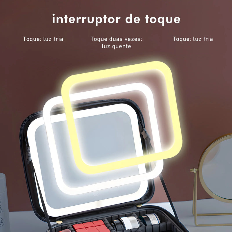 Maleta Organizadora de Maquiagem