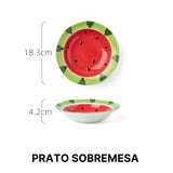 CONJUNTO CERÂMICA MELANCIA