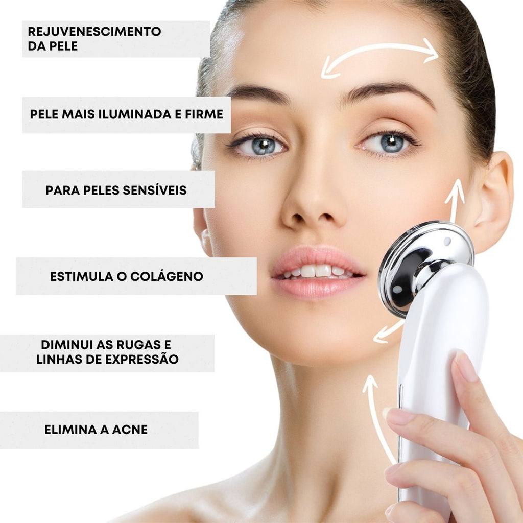 REJUVENESCEDOR FACIAL BEAUTY 7 em 1